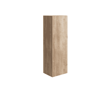 Scudo Ambience Tall Boy Cabinet Rustic Oak