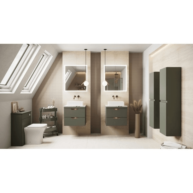 Scudo  Aubrey 500mm WC Unit Reed Green