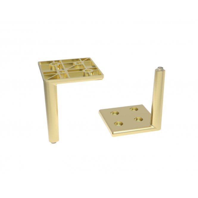 Scudo  Bota Cabinet Legs Brushed Brass
