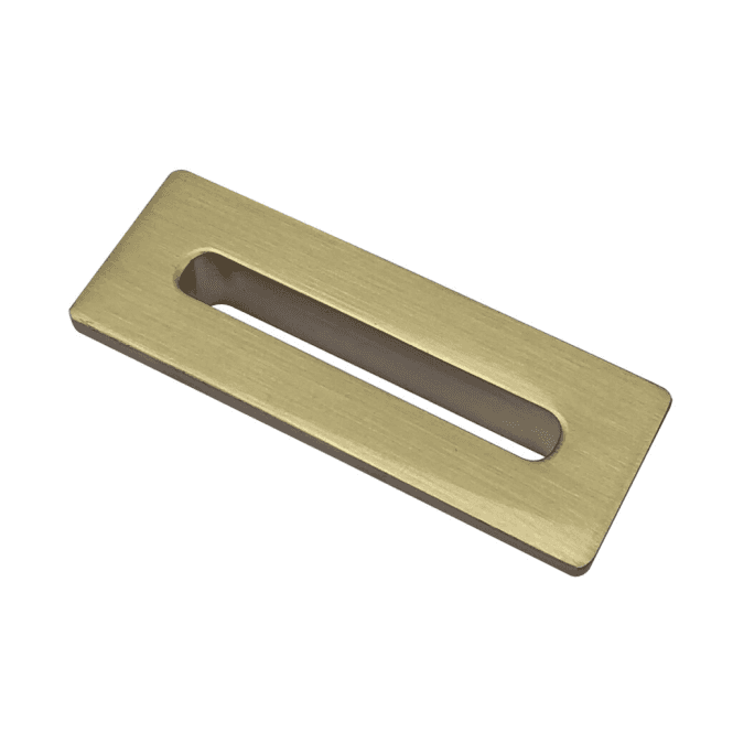 Scudo  Brass Rectangle Overflow Insert