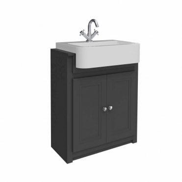 Scudo Classica 660 Vanity Unit Charcoal Grey Unit Only