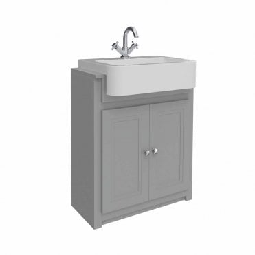 Scudo Classica 660 Vanity Unit Stone Grey Unit Only