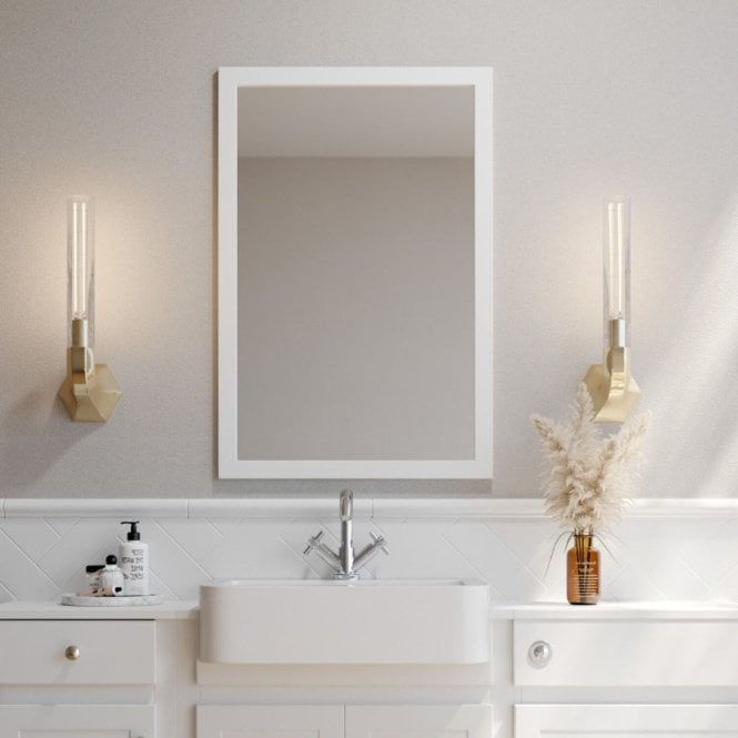 Scudo  Classica Mirror Chalk White