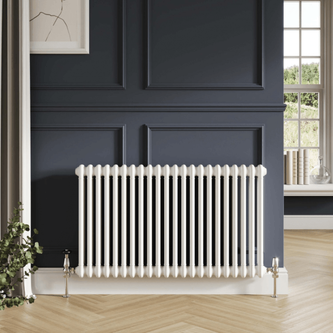 Scudo  Column Radiator 2 Column Insertable Feet (pair) WHITE
