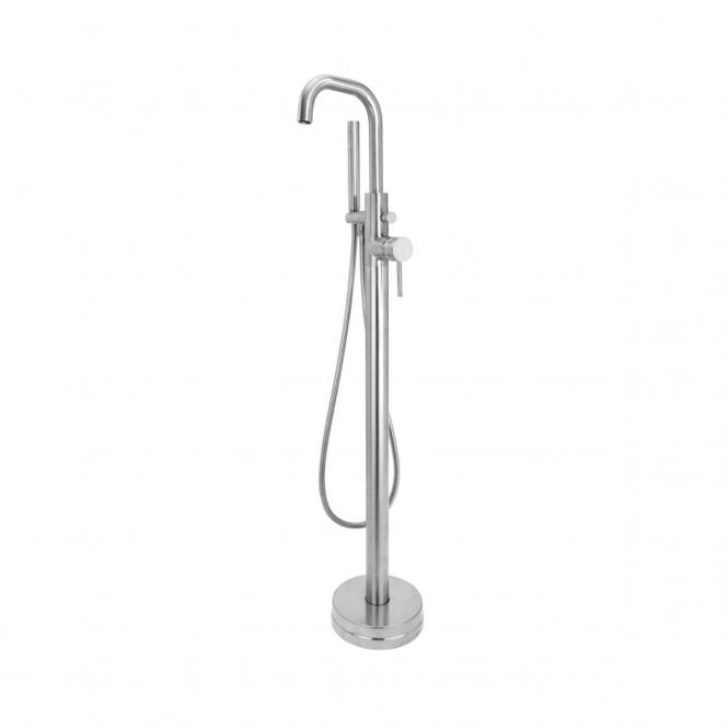 Scudo  Core Freestanding Bath Shower Mixer Tap Chrome