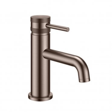 Scudo Core Mono Basin Mixer Tap Brushed Bronze