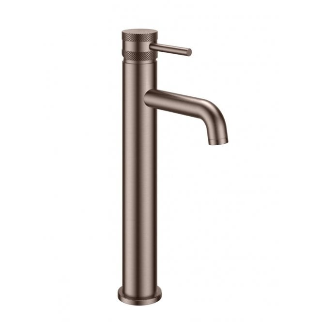 Scudo  Core Tall Mono Basin Mixer Brushed Bronze