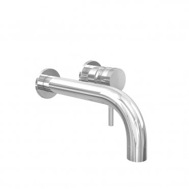 Scudo Core Wall Mounted Basin Tap Chrome
