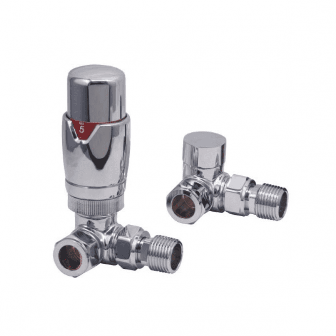 Scudo  Designer Twin Pack TRV, Chrome, Corner
