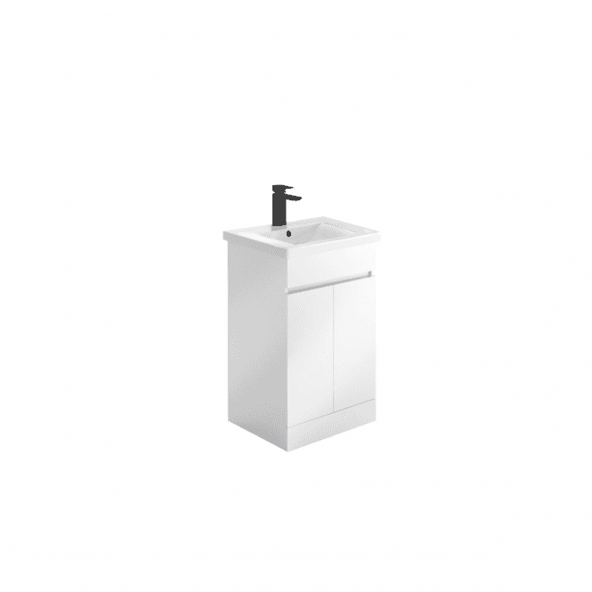 Scudo  Empire 500 x 365mm Unit Handleless Gloss White