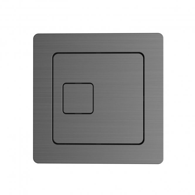 Scudo  Gunmetal Dual Flush Plate Square