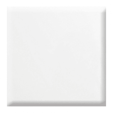 Scudo High Gloss White Vinyl Wrap Bath Panel End 800mm