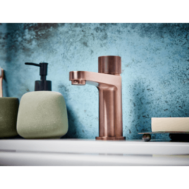 Scudo Koko Mono Basin Mixer Brushed Bronze
