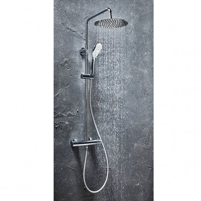 Scudo  Messi Round Cool Touch Rigid Riser Shower Set