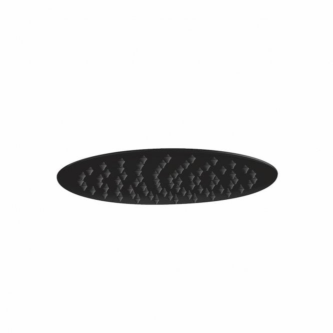 Scudo  Round 200mm Matt Black Shower Head