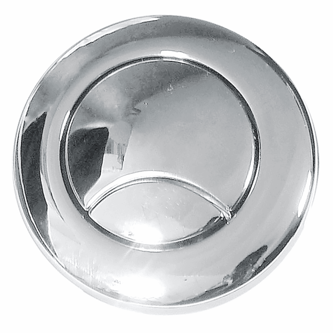 Scudo  Round Polished Chrome Push Button