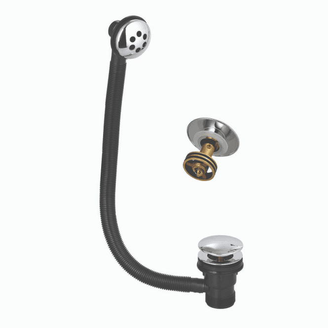 Scudo  Round Sprung Bath Waste - EASY CLEAN
