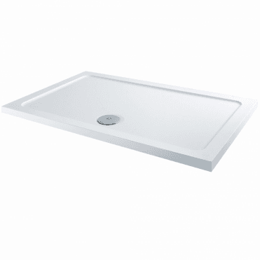 Scudo Shires 1200x800mm Rectangular 30mm Shower Tray White