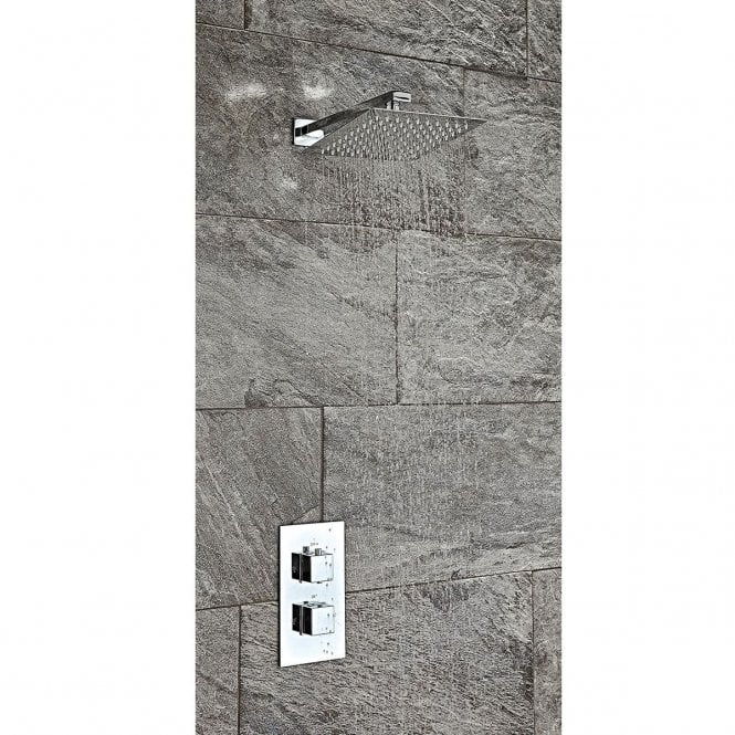 Scudo  Square 300mm Chrome Shower Head