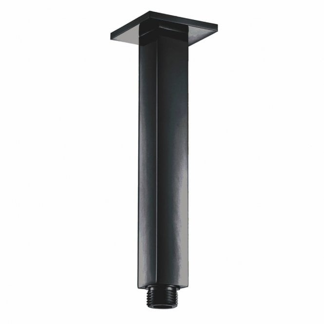 Scudo  Square Ceiling Mounted Wall Arm Matt Black
