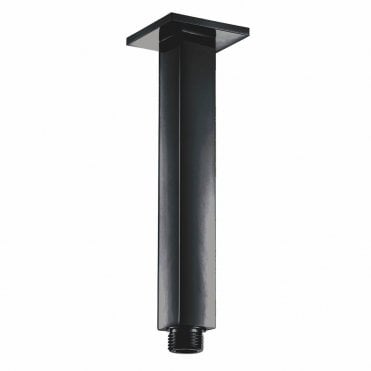 Scudo Square Ceiling Mounted Wall Arm Matt Black