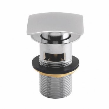Scudo Square Dome Slotted Sprung Basin Waste