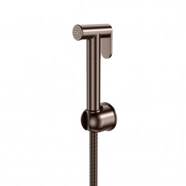 Scudo Thermostatic Douche Set Brushed Bronze
