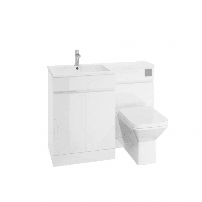 Scudo  Waterguard 1100 L Shape Furniture Pack - Gloss White