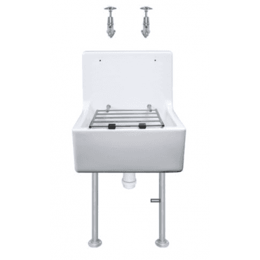 Shaws of Darwen 20 Inch High Back Cleaners Sink Pack A