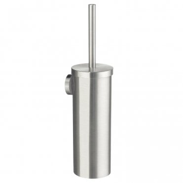 Smedbo Home Toilet Brush. Brushed Nickel. Height 390 mm. Wall mounted H332N
