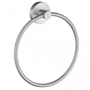 Smedbo Home Towel Ring Hs344 Brushed Chrome HS344