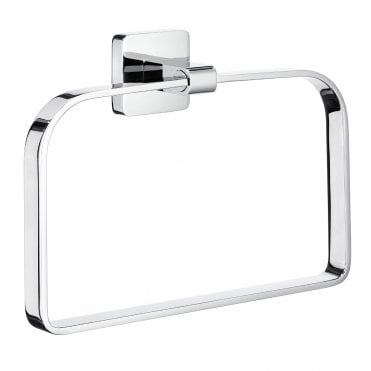 Smedbo Ice Towel Ring Chrome OK344