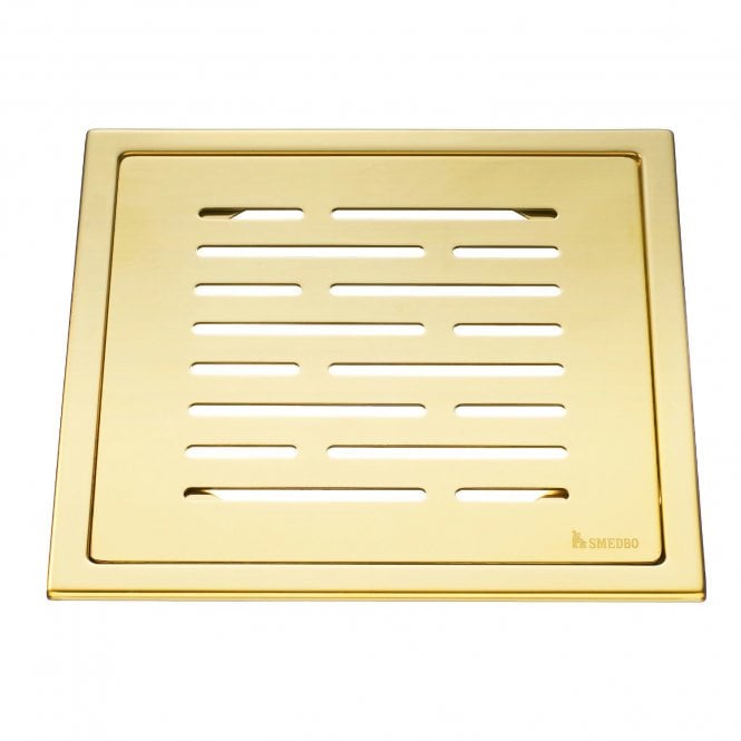 Smedbo  Outline Floor Grating, Pattern: Lines, Pvd finish FV506