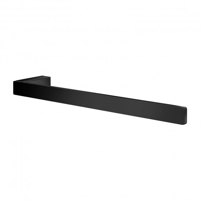 Smedbo  Outline Single Towel Rail, Black, Length 380 mm FB211