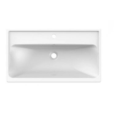 Tavistock Acumen 800 Rimmed Ceramic Basin - White - DC12062