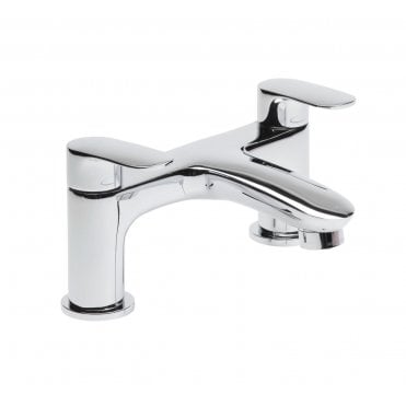 Tavistock Avid Deck Mounted Bath Filler Chrome TAV32