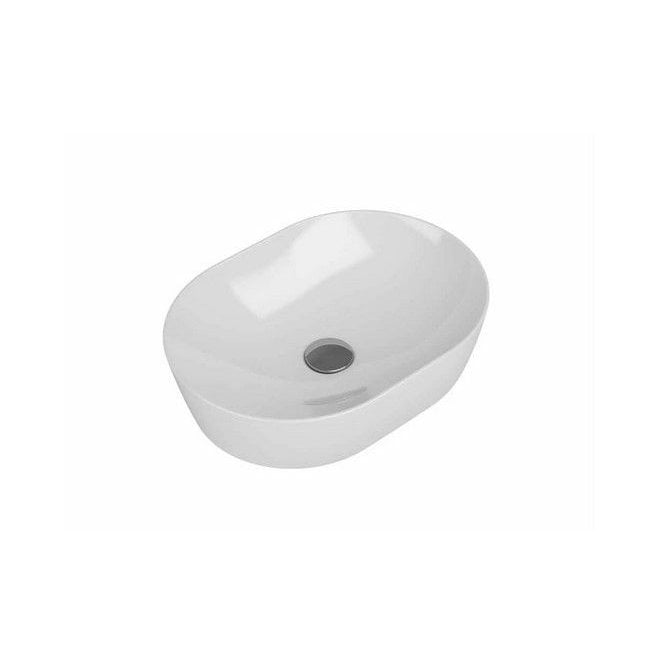 Tavistock  Bay Pill Countertop Basin - White - DC12051