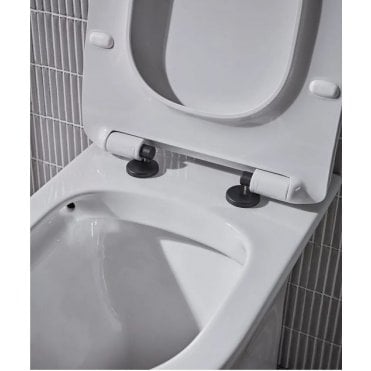 Tavistock Black Cover Caps For Hinges - DC4017