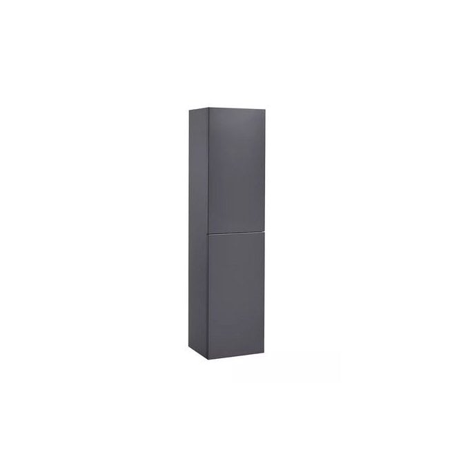 Tavistock  Double Door Bathroom Storage Column - Storm Grey - TACOLTSG