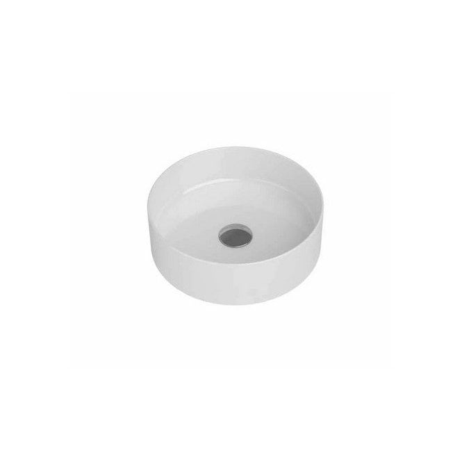 Tavistock  Fen Round Countertop Basin - White - DC12049
