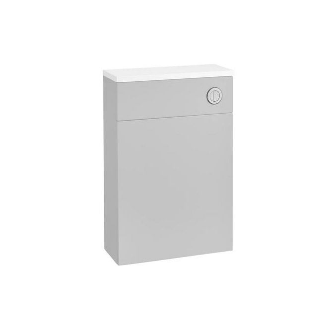 Tavistock  Flat Fronted Back To Wall Unit - Light Grey - TABTWFLG