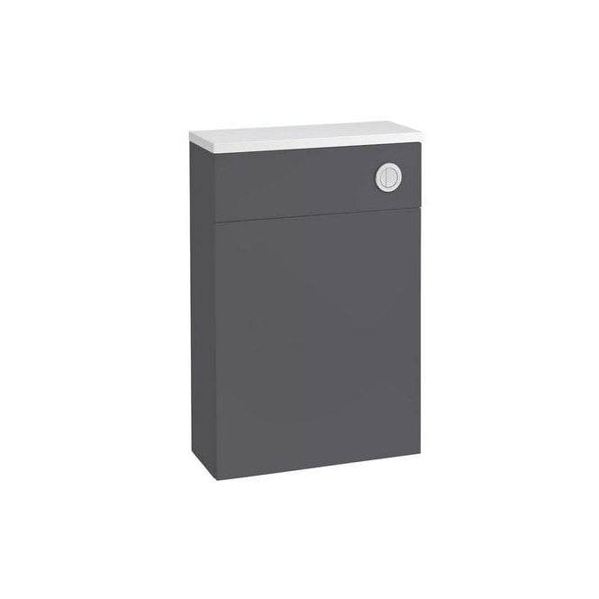 Tavistock  Flat Fronted Back To Wall Unit - Storm Grey - TABTWFSG