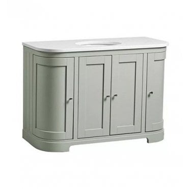 Tavistock Lansdown 1200 Curved Underslung Unit - Pebble Grey - LAN1200C.PG