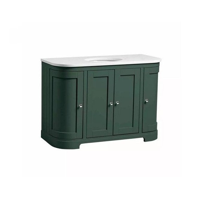 Tavistock  Lansdown 1200 Curved Underslung Unit - Sherwood Green - LAN1200C.SDG