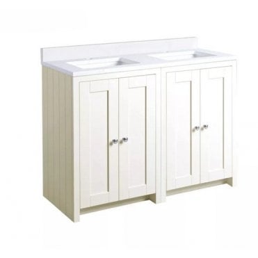Tavistock Lansdown 1200 Underslung Unit - Linen White - LAN600US.LW x2