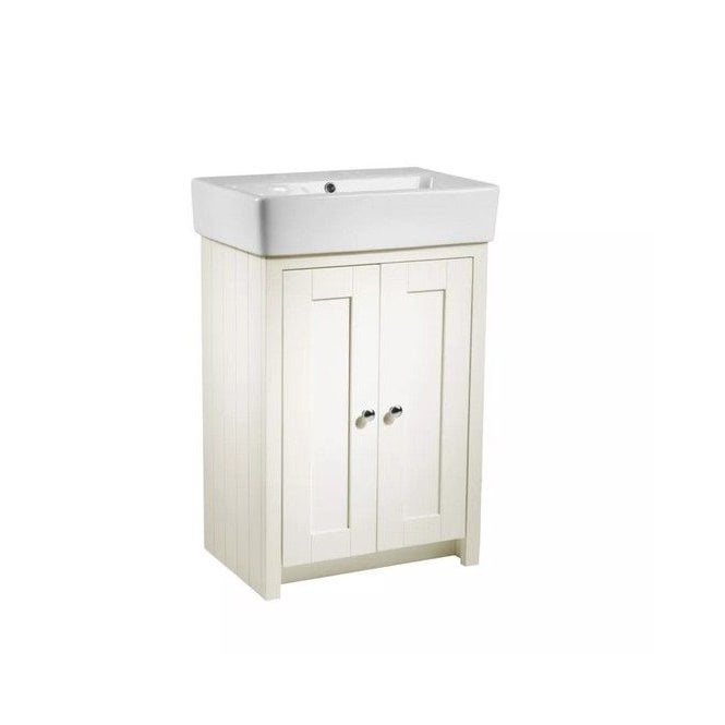 Tavistock  Lansdown 575 Freestanding Unit - Linen White - LAN550B.LW
