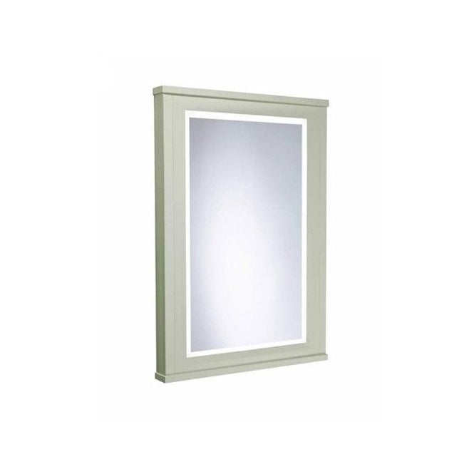 Tavistock  Lansdown 600 Framed Illuminated Mirror - Pebble Grey - LAN55MF.PG