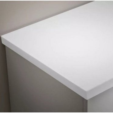 Tavistock Lansdown 600 Worktop - Arctic White - LANUSW6.AR