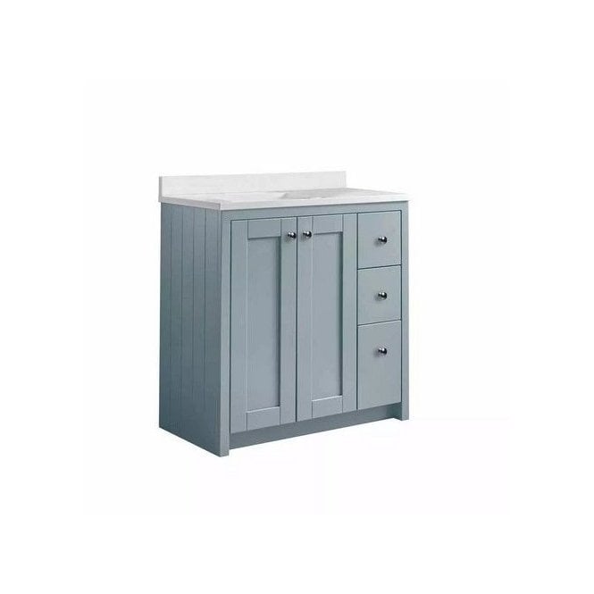 Tavistock  Lansdown 800 Underslung Vanity Unit - Mineral Blue - LAN800US.MB
