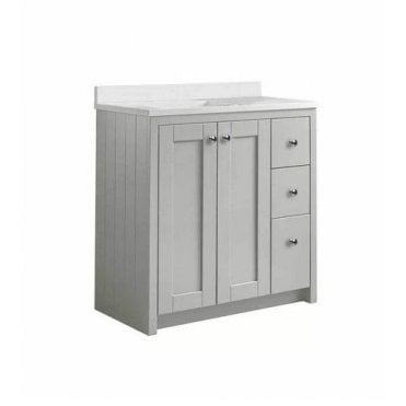 Tavistock Lansdown 800 Underslung Vanity Unit - Pebble Grey - LAN800US.PG